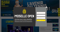 Desktop Screenshot of moselle-open.com